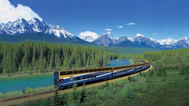 Kanada panoramatickým vlakom